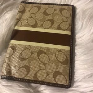 COACH passport cover